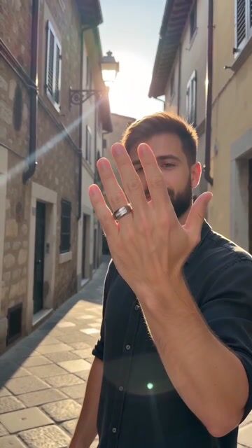 Customizable 316L Steel Ring & Zircons | Men Women video