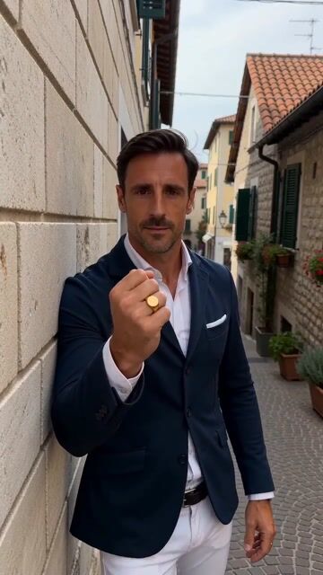 Men's Stainless Steel Gold Plated Custom Engraving Signet Ring video