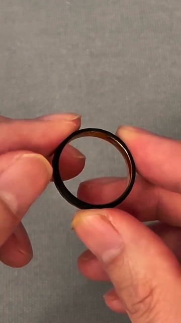 Custom Two-Tone Brushed & Multi-Faceted Tungsten Wedding Ring video