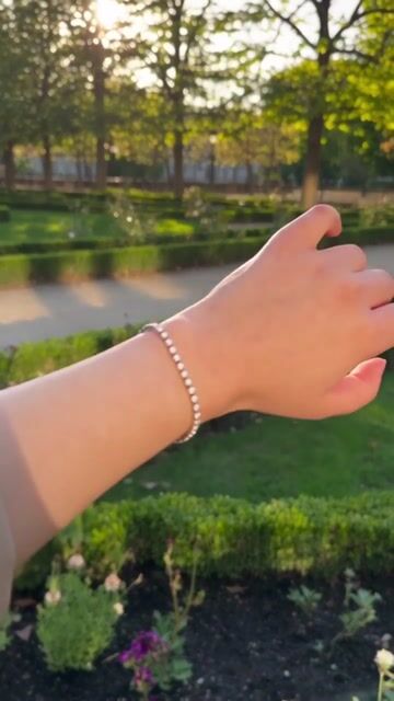 Bracelet tennis femme acier serti zirconium fermoir ajustable video