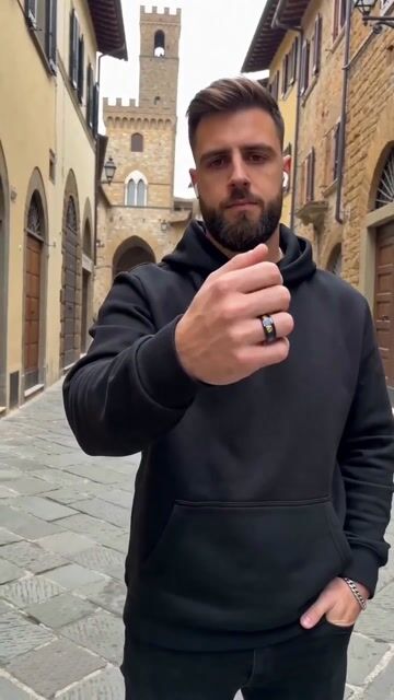 Fede da uomo in carburo di tungsteno nero 8mm – minerali naturali video